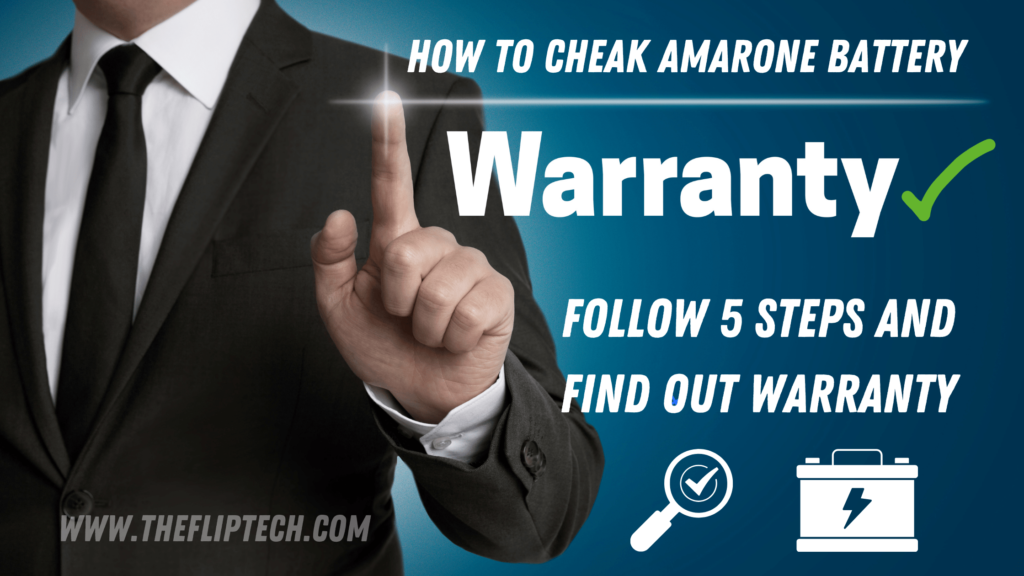 How to Check Amaron Battery Warranty Online