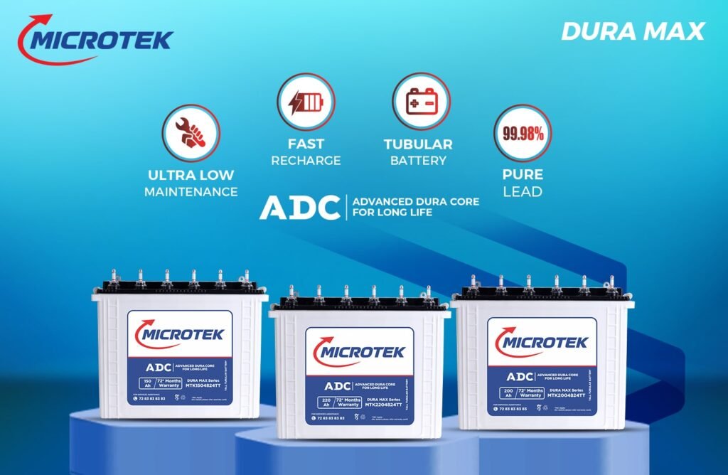 Dura Max Microtek Inverter Batteries