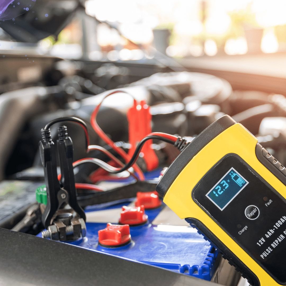 Multimeter-Checking Battery Voltage