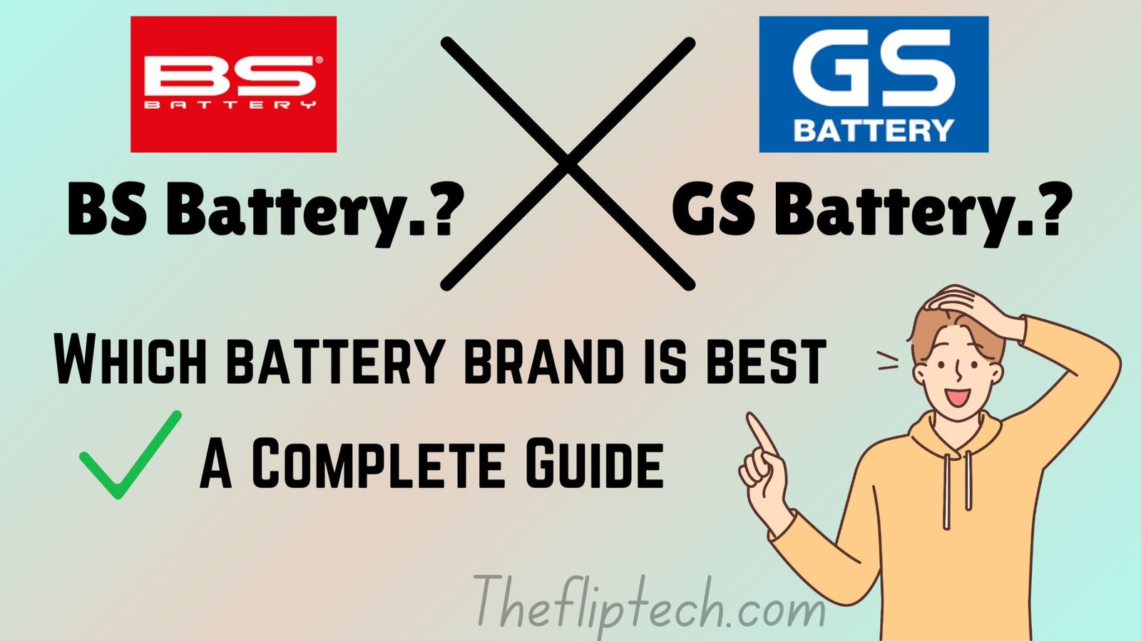 Which battery brand is best, BS Battery or GS Battery.?