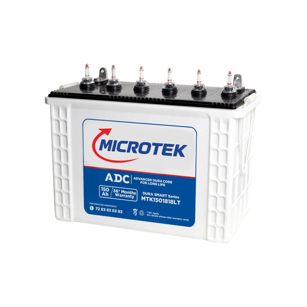 Microtek Dura Prime MTK1503024TT 150Ah/12V Inverter Battery With Advanced Dura Core Technology