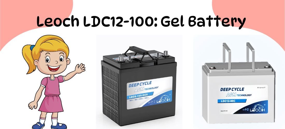 2. Leoch LDC12-100: Gel Battery