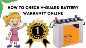 How To Check V-Guard Battery Warranty Online