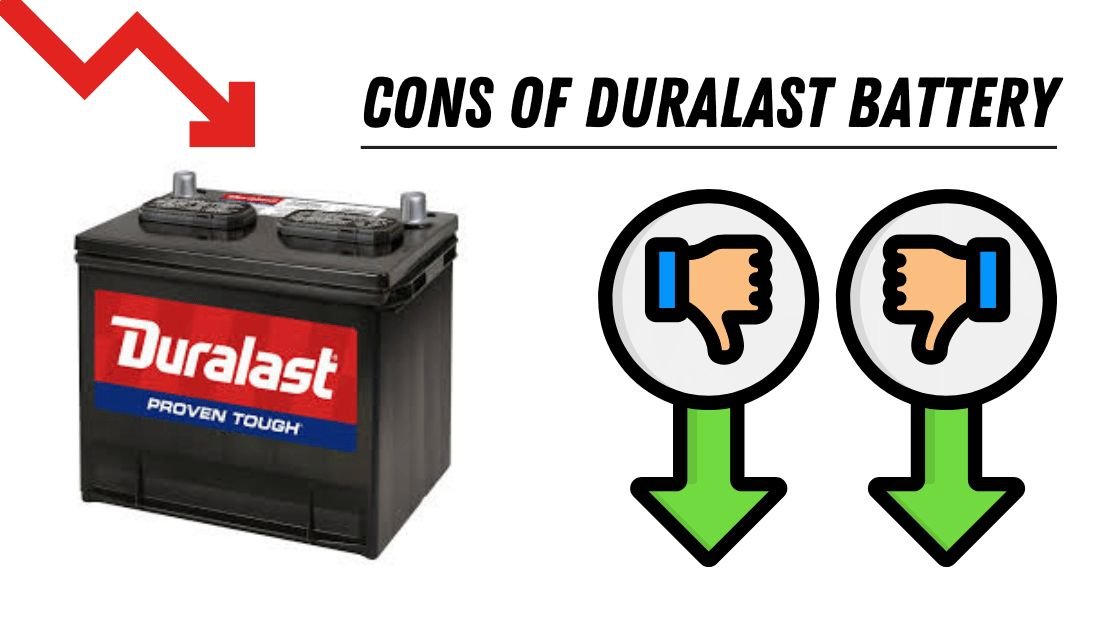 Cons of Duralast Batteries