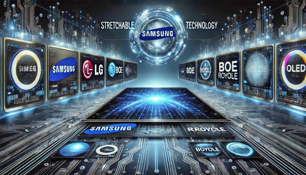 Samsung’s Competitors in Stretchable Display Technology