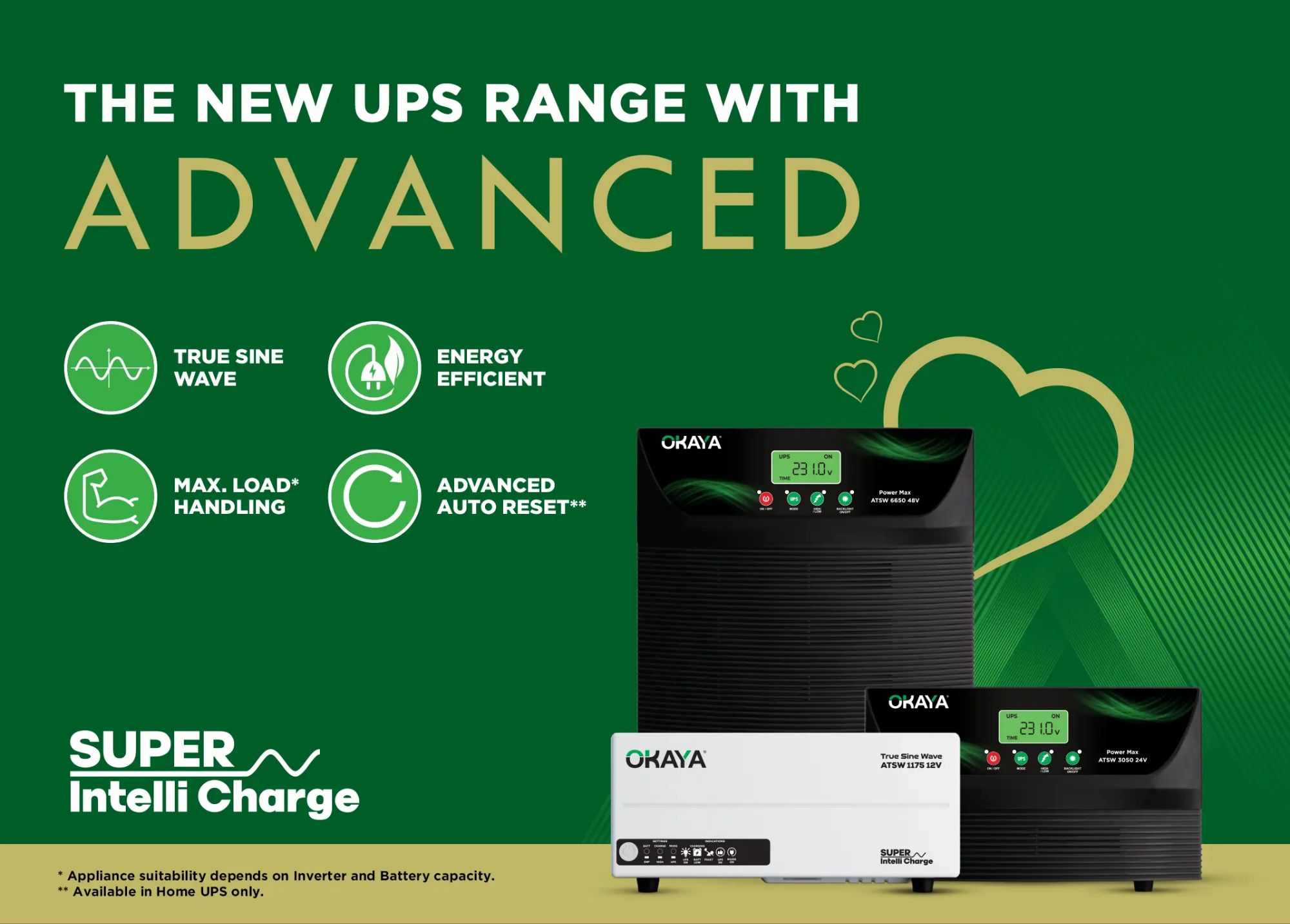 New Advance OKAYA Battery Inverter