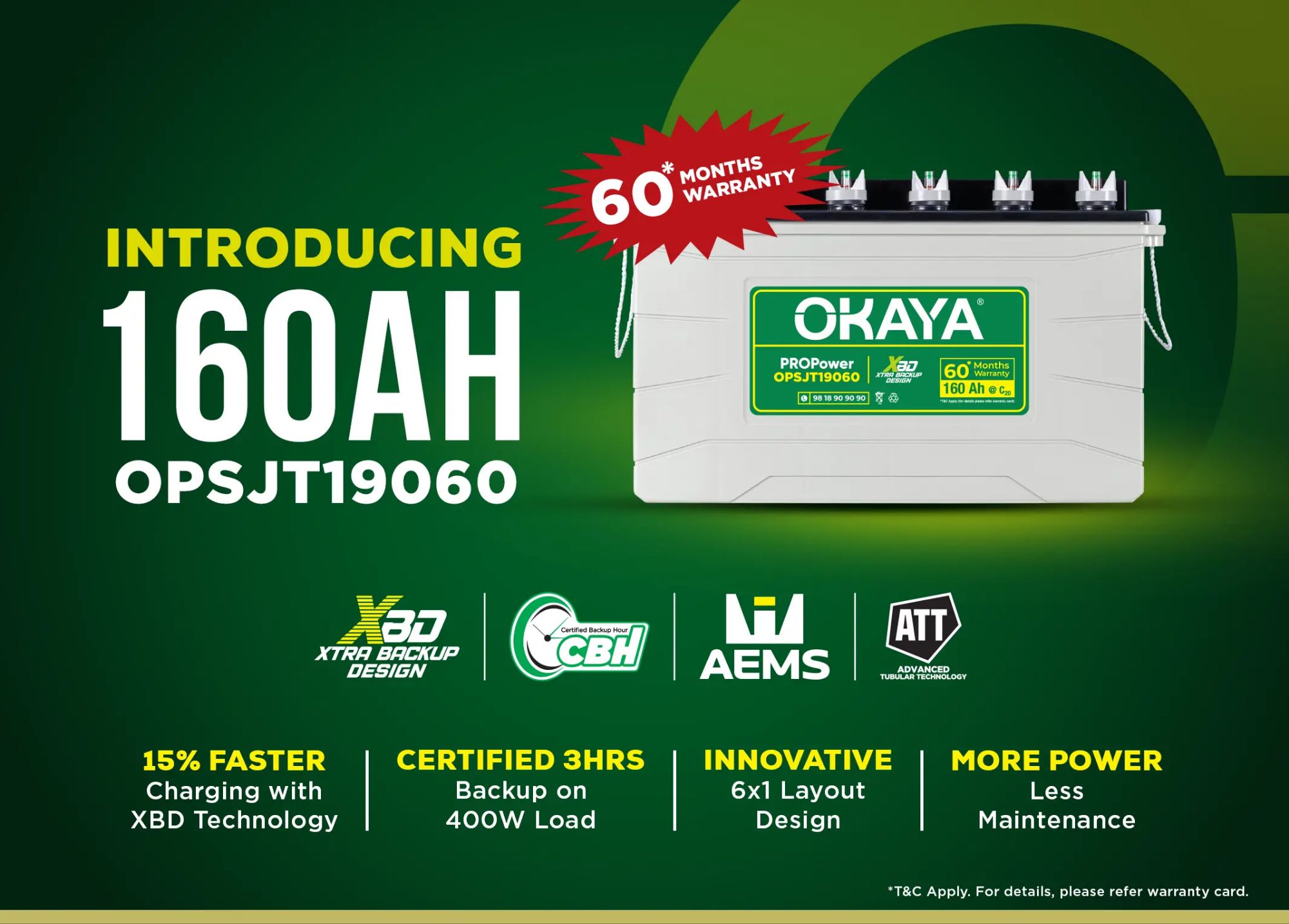 OKAYA Battery