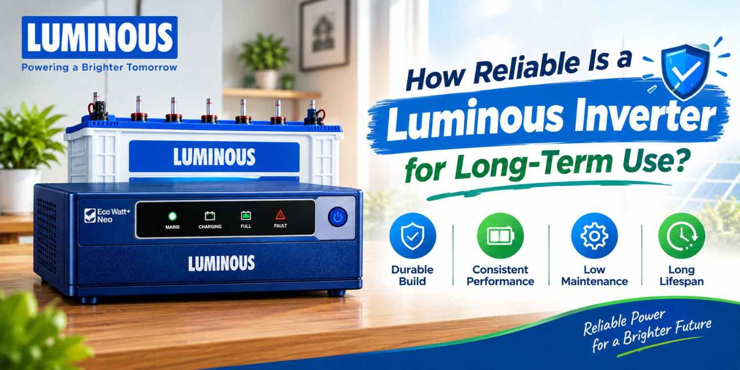 How Reliable Is a Luminous Inverter for Long-Term Use