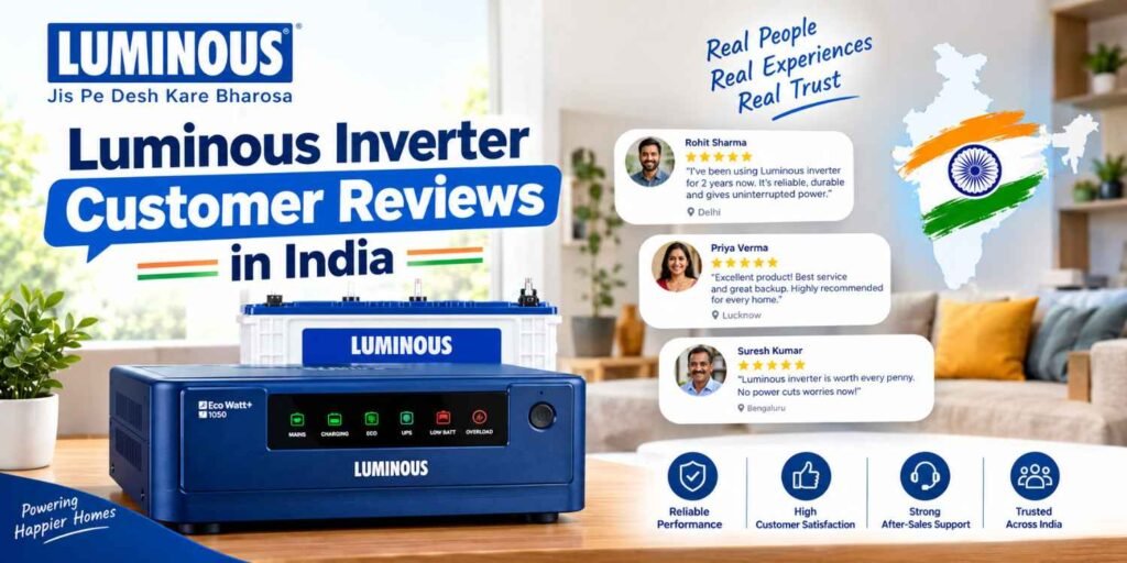 Luminous Inverter Customer Reviews in India